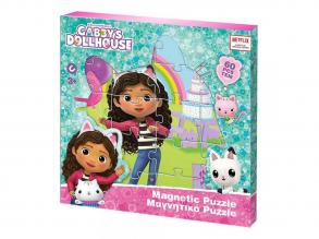 Luna: Gabi babaháza mintás 3x20db-os mágneses puzzle