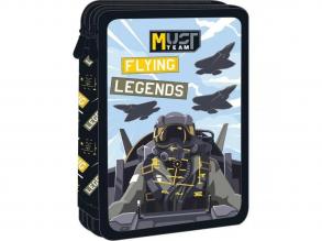 Luna: Flying Legends 2 szintes töltött tolltartó