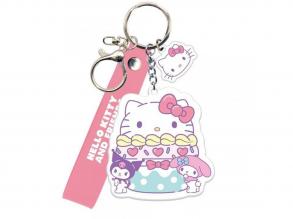 Luna: Hello Kitty és barátai kulcstartó