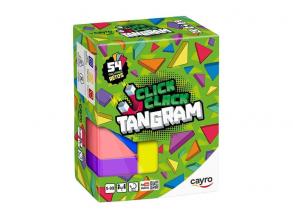 Cayro Click-Clakk Tangram, mágneses építőkocka játék