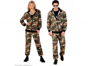 Terepmintás tréningruha unisex felnőtt jelmez