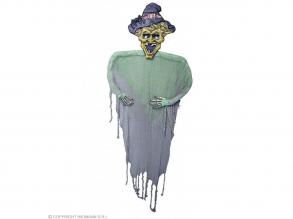 Boszorkány halloween dekoráció, 190 cm