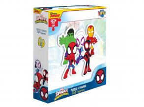 Luna: Marvel Spidey szereplők 5x24 db-os puzzle
