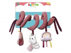 Luna: Bebé Pal - Spirál unikornis plüss bébiknek