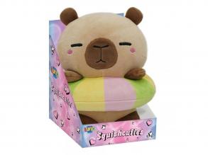Luna: Squishcuties Capybara plüss színes fánkban 21cm
