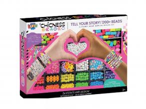 Luna: Gyöngyfűző ékszerkészítő szett betűgyöngyökkel 1200db-os