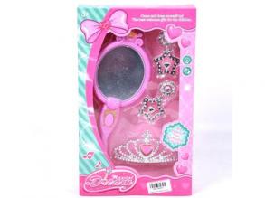 Szépség szett zenélő tükörrel, nyaklánccal és fülbevalókkal