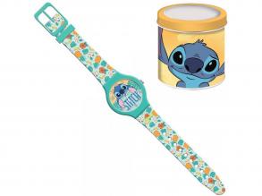 Luna: Disney Stitch mintás analóg karóra fém díszdobozban