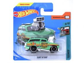 Hot Wheels: Surf 'N Turf zöld kisautó 1/64 - Mattel