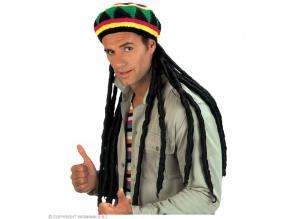 Raszta sapka extra hosszú hajjal