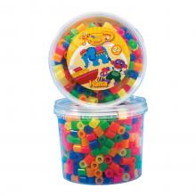Hama neon gyöngy szett, 600 darabos