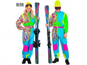 Síruha kezeslábas világoskék-zöld színben unisex felnőtt jelmez