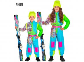 Síruha kezeslábas világoskék-zöld színben unisex gyermek jelmez