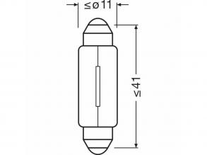 OSRAM EREDETI FESZTON LÁMPA