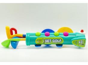 Műanyag golf szett - 12-részes