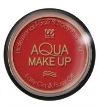 Aqua make up arc-és testfesték, piros, 15 g