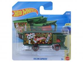 Hot Wheels: Raijin Express zöld kisautó 1/64 - Mattel
