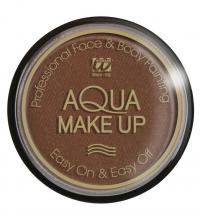 Aqua make up arc-és testfesték, barna, 30 g