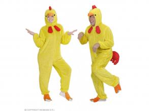 Tyúkocska sárga unisex felnőtt jelmez