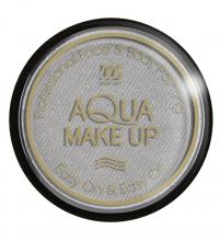 Aqua make up arc-és testfesték, metálos hatású, ezüstszínű, 15 g