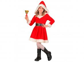 Mikulás hölgy lány jelmez