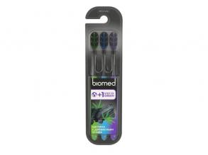 Biomed Black fogkefe - 3 db-os