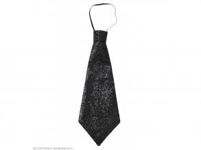 Nyakkendő fekete színű gumis nyakkal