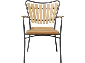 Valencia karfás teakfa étkező szék 58,5 x 56,5 x 78 cm