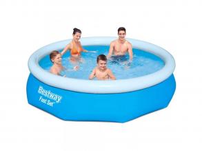 Bestway: Fast Set felfújható peremű medence 305x76cm