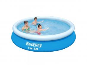 Bestway: Fast Set felfújható peremű medence 366x76cm
