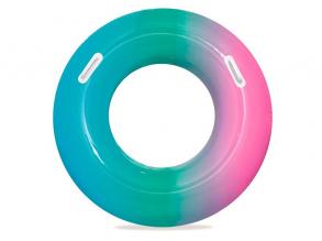 Bestway: Szivárványszínű úszógumi fogantyú nélküli  - több színben 91 cm