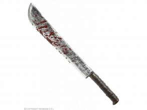 Véres hosszú kés, 75 cm-es jelmezkiegészítő