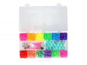 Cool Loom tárolódobozban, 2000 darabos