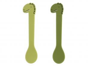 Trixie szilikonkanál  Mr Dino, 2 db.