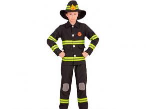 Tűzoltó jelmez 128cm-es méretben