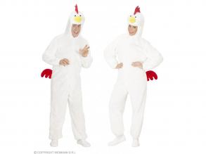 Plüss tyúkocska unisex felnőtt jelmez