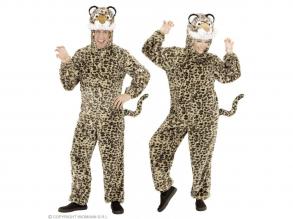 Plüss leopárd unisex felnőtt jelmez