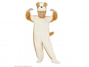 Kutya kapucnis overál plüss unisex gyermek jelmez