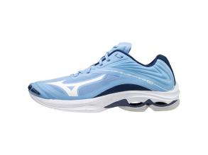 Wave Lightning Z6 Mizuno unisex kék/fehér színű teremsport cipő