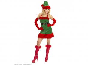 Mikulás manó sexy női jelmez