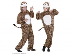 Tigris overál plüss unisex felnőtt jelmez