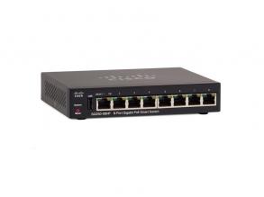 Cisco SG250-08HP 8port GbE LAN Smart menedzselhető PoE switch