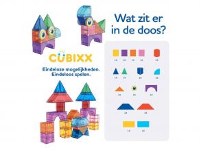 Cubixx mágneses építőjáték  22 darabos.