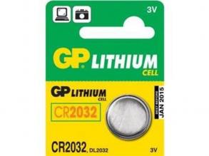 GP Lithium CR2032 gombelem