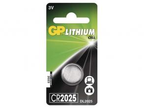 GP CR2025 lítium gombelem 1db/bliszter