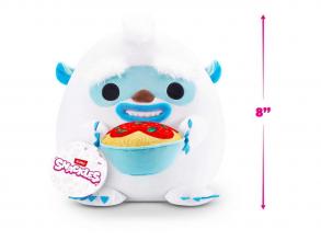 ZURU Snackles Core Hetty kerek plüss, 20 cm