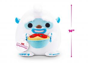 ZURU Snackles Core Hetty kerek plüss, 30 cm