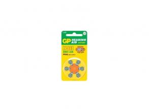 GP ZA13 6db/blister Cink-levegő hallókészülék elem