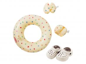 Baba úszókészlet Szívkonfetti, 3545 cm