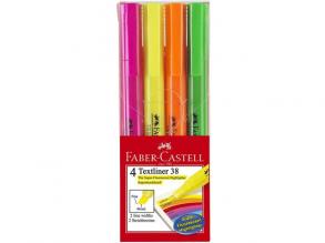 Faber-Castell: Textliner 38 szövegkiemelő készlet 4db-os